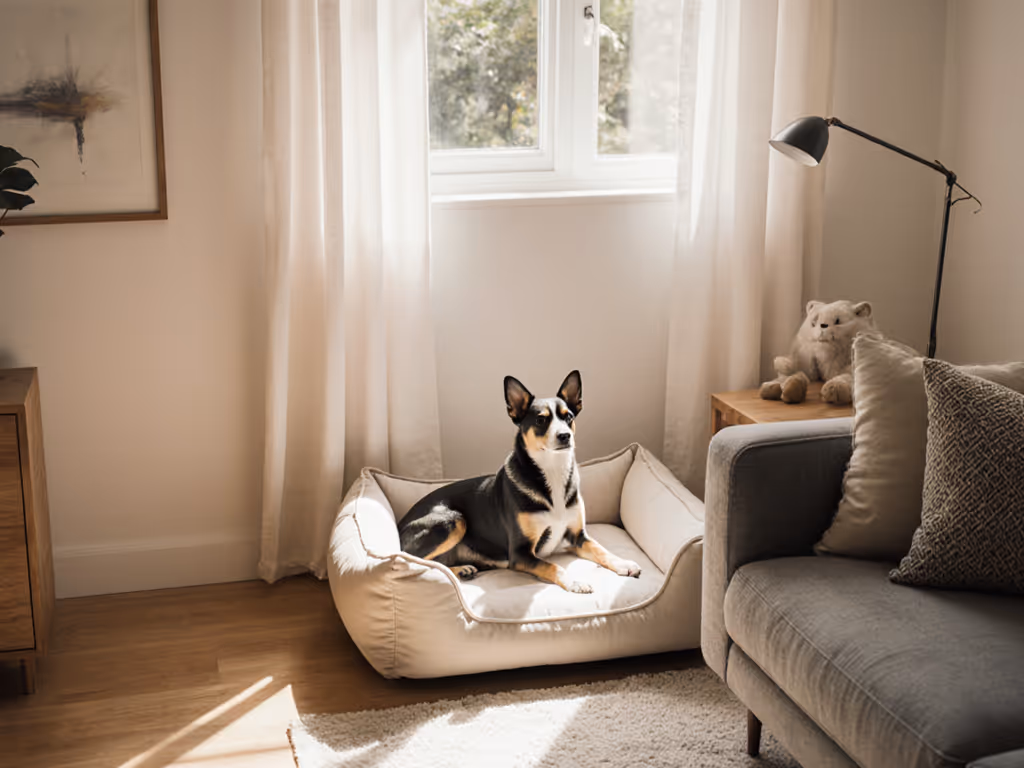 dog_bed_nestled_beside_sofa_in_small_living_room