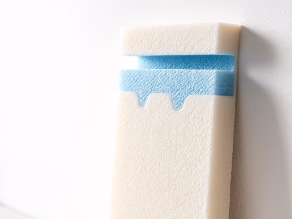 memory_foam_dog_bed_drying_vertically