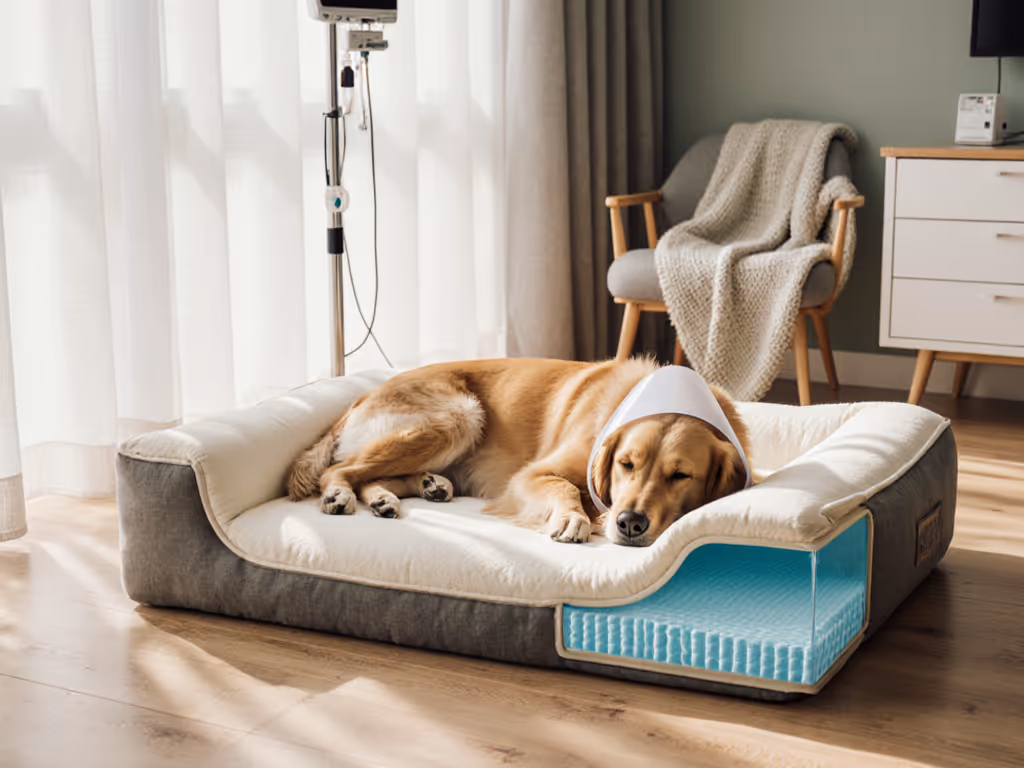 Restricted Movement Dog Beds: Post-Op Orthopedic Support