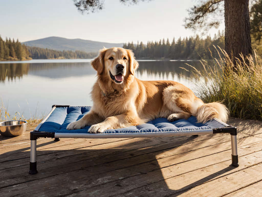 Double-Coated Dog Beds: Lab-Tested Cooling Solutions